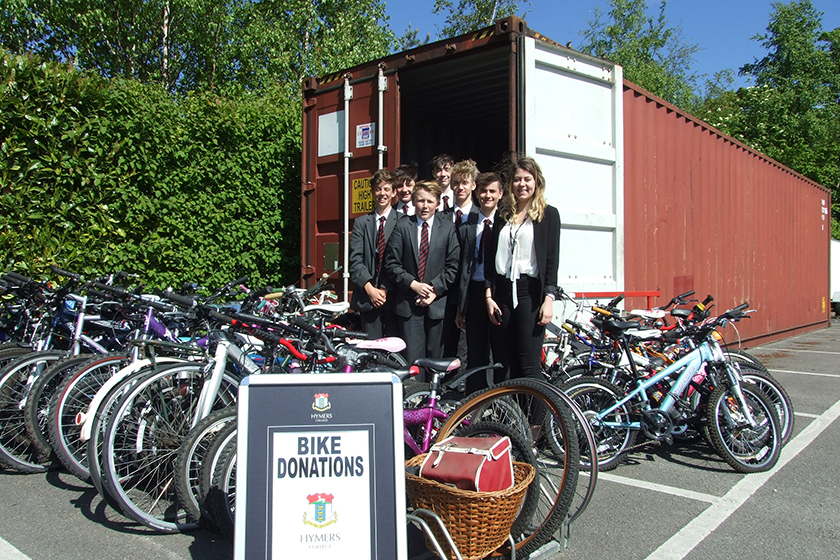 Hymers College bikes