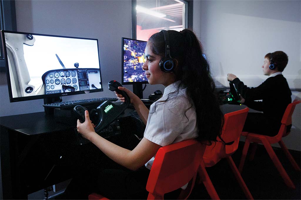 Focus: Getting stuck in with the simulators 