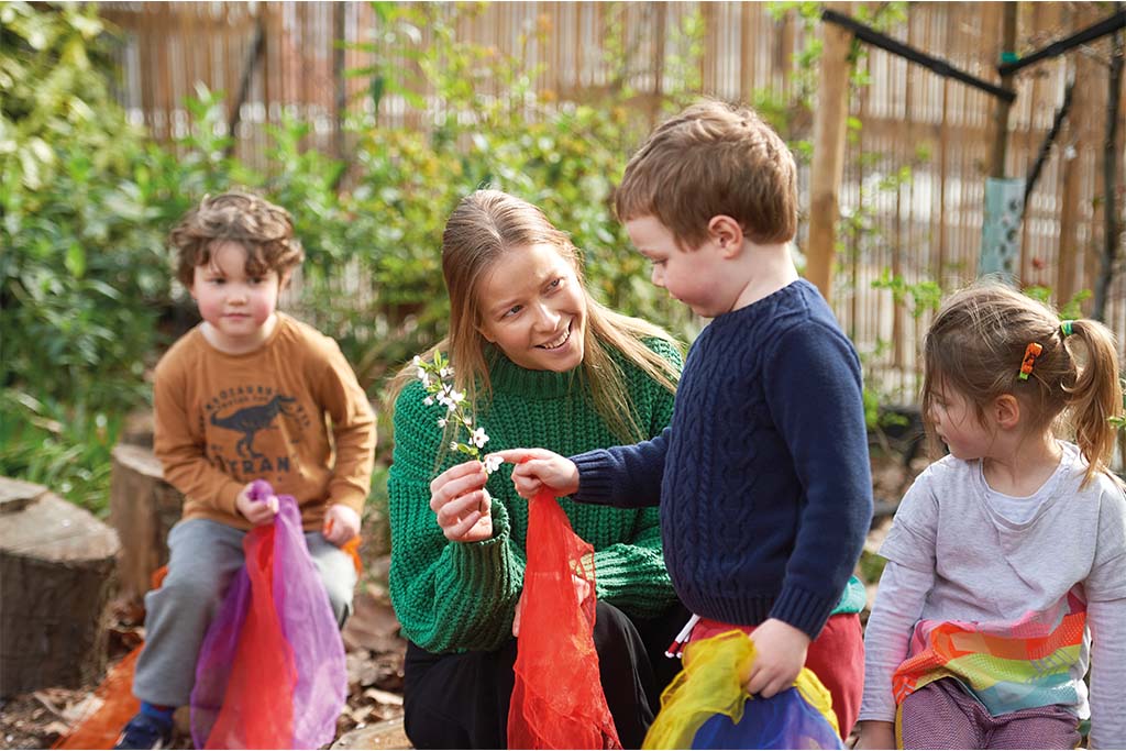 parents: Learning outdoors at Bassett House