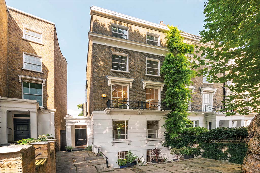 town and country property: Gloucester Crescent, Camden NW1, £3.95m